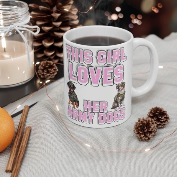 7646154520236180823_2048.jpeg Dog Lover Ceramic Mug, Glossy Coffee Cup, Cute Pet Gift, Dog Mom Mug, Animal Lover Tea Cup, 11oz/15oz