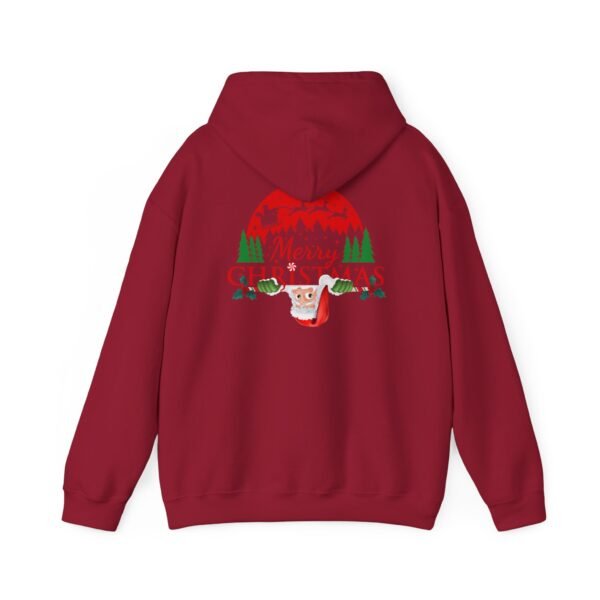 Merry Christmas Unisex Hooded Sweatshirt, Cozy Winter Hoodie, Holiday Gift, Festive Apparel, Comfortable Christmas Wear