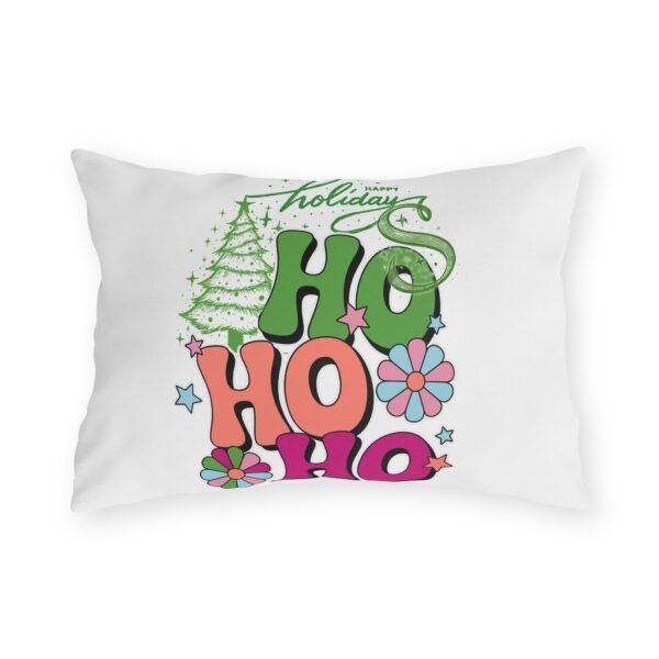 Holiday Outdoor/Indoor Pillow,  Festive Christmas Decor, Double-Sided Print