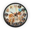 Purrfect Memories Clock Custom Kitten, Collage Wall Clock for Cat Lovers