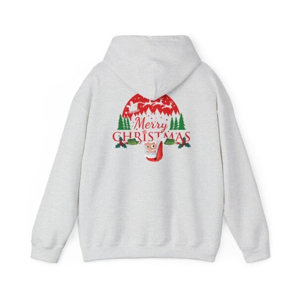 Merry Christmas Unisex Hooded Sweatshirt, Cozy Winter Hoodie, Holiday Gift, Festive Apparel, Comfortable Christmas Wear