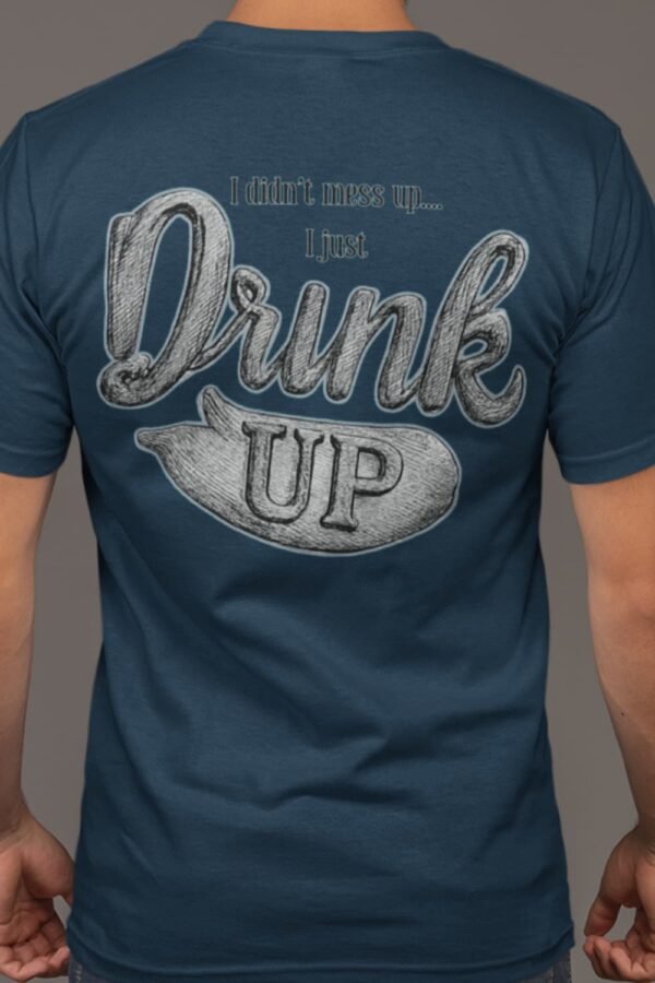 Men’s T-Shirt ,The Ultimate Funny Tee for Your Favorite Drinking Buddy (Large Back Design) Men's T-Shirt ,The Ultimate Funny Tee for Your Favorite Drinking Buddy (Large Back Design)