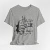 Unisex Cat Hair Graphic Tee,  Graphic Tee for Cat Lovers