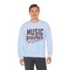 10115246963625267047_2048.jpeg Music Teacher Sweatshirt, Cozy Unisex Crewneck with Elegant Musical Design, Comfortable, Warm & Meaningful Gift for Educators