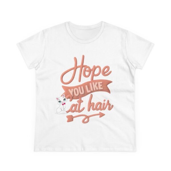 Favorite Cat-Hair Factory Tee 😺✨, Cute Cat Lover Women's Tee