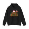Cozy Christmas Hoodie with 3D Embroidery Effect, Warmth, Comfort, and Holiday Cheer in Every Stitch