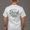 Men’s T-Shirt ,Perfect Funny Tee for Your Favorite Drinking Buddy (Medium Back Design) Men's T-Shirt ,Perfect Funny Tee for Your Favorite Drinking Buddy (Medium Back Design)