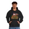 Cozy Christmas Hoodie with 3D Embroidery Effect, Warmth, Comfort, and Holiday Cheer in Every Stitch