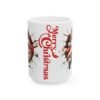 11530192436021347461_2048.jpeg Merry Christmas Santa Ceramic Mug, Festive Holiday Coffee Cup (15oz)