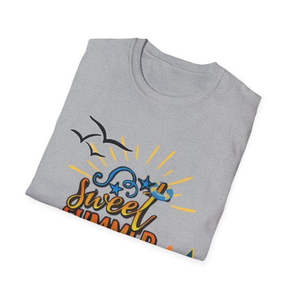 Unisex Sweet Summer Time T-Shirt,  Beach Surf Graphic Tee