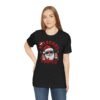 11965709854878219848_2048.jpeg Holidays Vibes Tee, Cool Santa Graphic Christmas T-Shirt, Embroidery Effect Design
