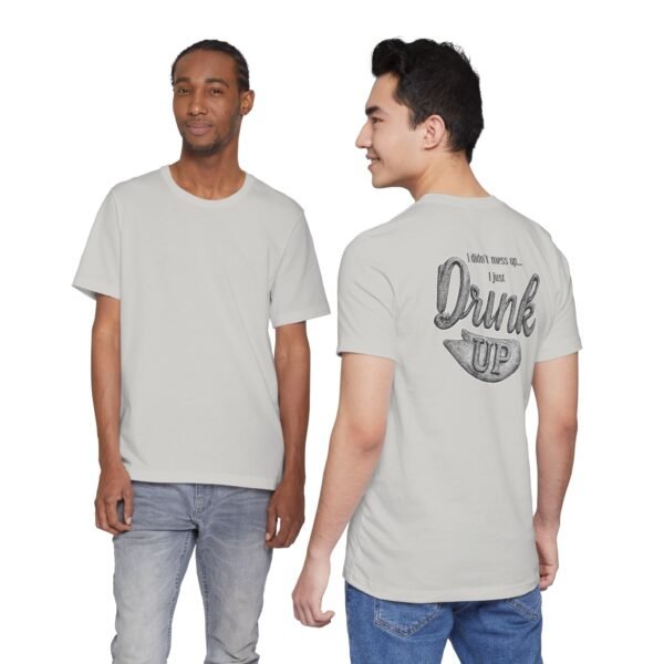 13755015443575889809_2048.jpeg Men's T-Shirt ,Perfect Funny Tee for Your Favorite Drinking Buddy (Medium Back Design)