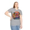 Unisex Surfing Sunset T-Shirt , Retro Tropical Palm Beach Graphic Tee