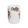 Funny Coffee Break Ceramic Mug, 15oz Coffee Lover Cup