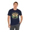 Miami sunglasses graphic Tee, Beach skyline, retro sunset Unisex T-Shirt