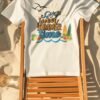 Unisex Sweet Summer Time T-Shirt,  Beach Surf Graphic Tee