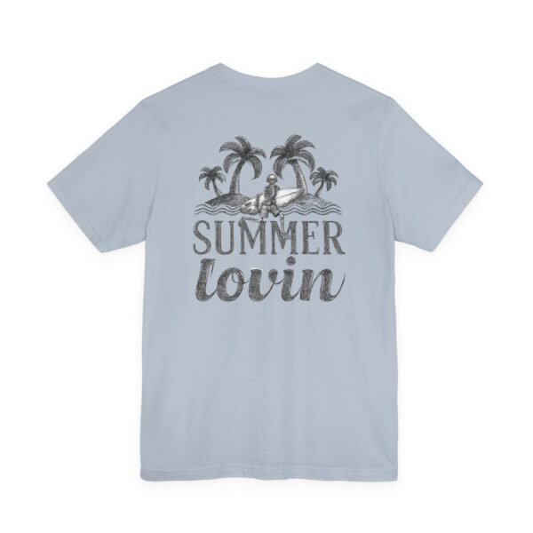 15015976129372860091_2048.jpeg Summer Unisex T-Shirt, Retro Palm Beach Vacation Tee