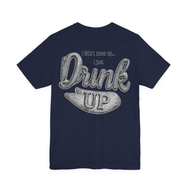 16138872114609855155_2048.jpeg Men's T-Shirt ,The Ultimate Funny Tee for Your Favorite Drinking Buddy (Large Back Design)