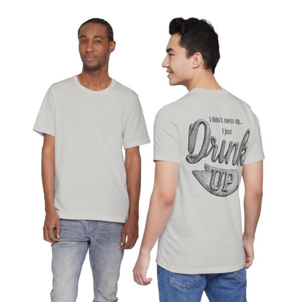 16592274585488444812_2048.jpeg Men's T-Shirt ,The Ultimate Funny Tee for Your Favorite Drinking Buddy (Large Back Design)