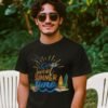 Unisex Sweet Summer Time T-Shirt,  Beach Surf Graphic Tee