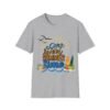 Unisex Sweet Summer Time T-Shirt,  Beach Surf Graphic Tee