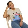 Merry Christmas T-Shirt Big Design,  Festive Santa Sleigh Holiday Tee