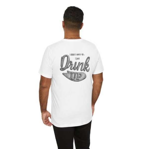 18022580973647150283_2048.jpeg Men's T-Shirt ,Perfect Funny Tee for Your Favorite Drinking Buddy (Medium Back Design)