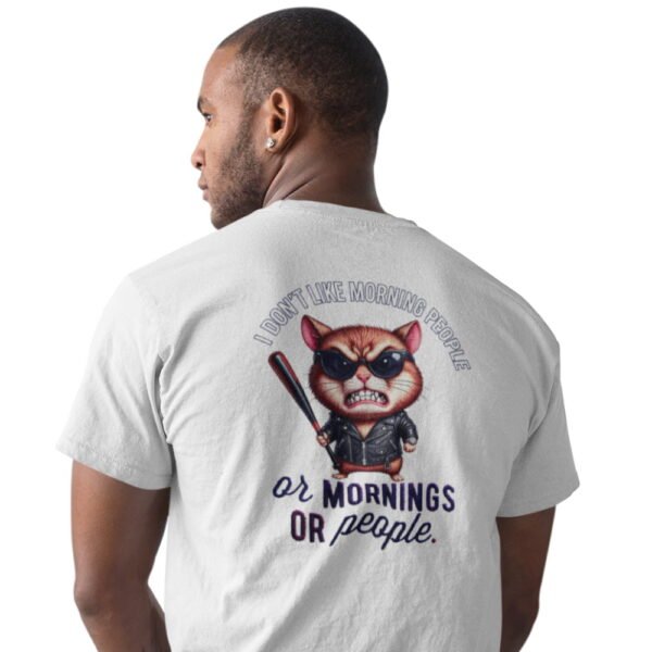 Funny Graphic T-Shirt, Men's Grumpy Raccoon Tee