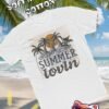 Summer Lovin' T-Shirt, Vintage Palm Beach Sunset Tee