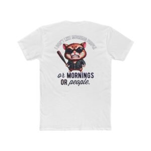 Funny Graphic T-Shirt, Men's Grumpy Raccoon Tee