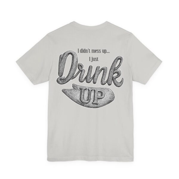 3703273398826419985_2048.jpeg Men's T-Shirt ,The Ultimate Funny Tee for Your Favorite Drinking Buddy (Large Back Design)