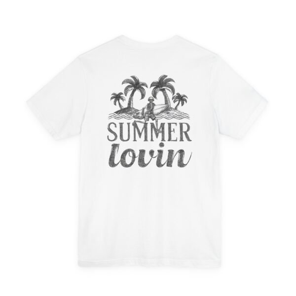 3710850964428581605_2048.jpeg Summer Unisex T-Shirt, Retro Palm Beach Vacation Tee