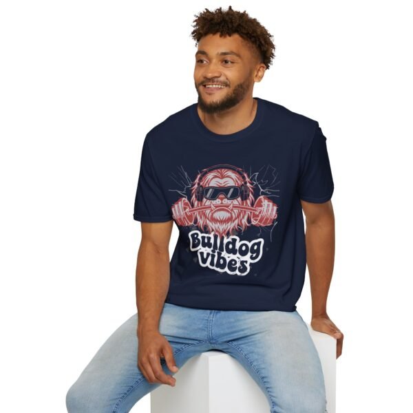 Men's Bulldog Vibes Graphic T-Shirt, Summer Tee