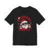 4226828086272764273_2048.jpeg Holidays Vibes Tee, Cool Santa Graphic Christmas T-Shirt, Embroidery Effect Design
