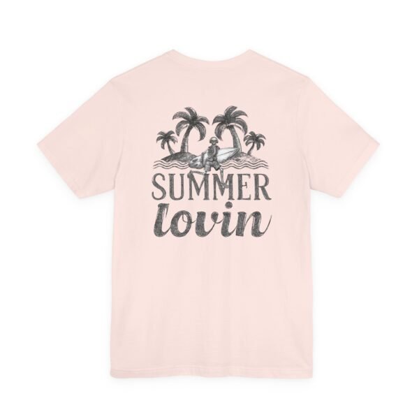 4479196580487475507_2048.jpeg Summer Unisex T-Shirt, Retro Palm Beach Vacation Tee