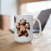 Funny Coffee Break Ceramic Mug, 15oz Coffee Lover Cup