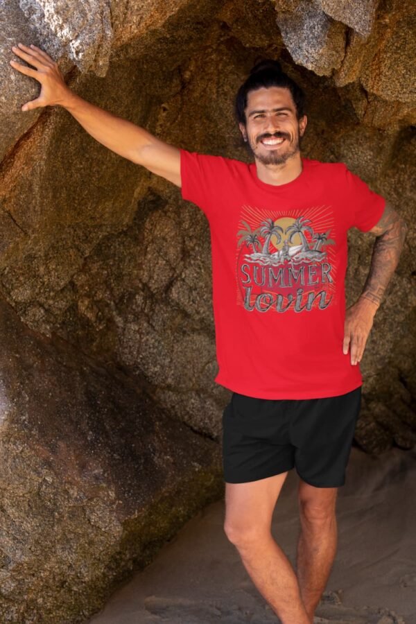 Summer Lovin' T-Shirt, Vintage Palm Beach Sunset Tee