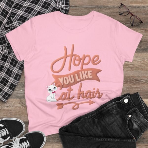 Favorite Cat-Hair Factory Tee 😺✨, Cute Cat Lover Women's Tee