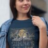 Summer Lovin' T-Shirt, Vintage Palm Beach Sunset Tee