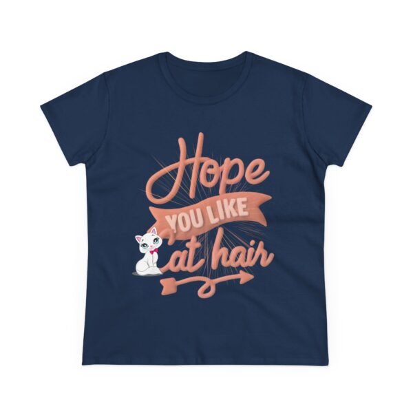 Favorite Cat-Hair Factory Tee 😺✨, Cute Cat Lover Women's Tee