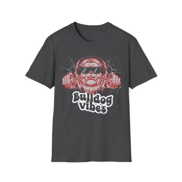 Men's Bulldog Vibes Graphic T-Shirt, Summer Tee