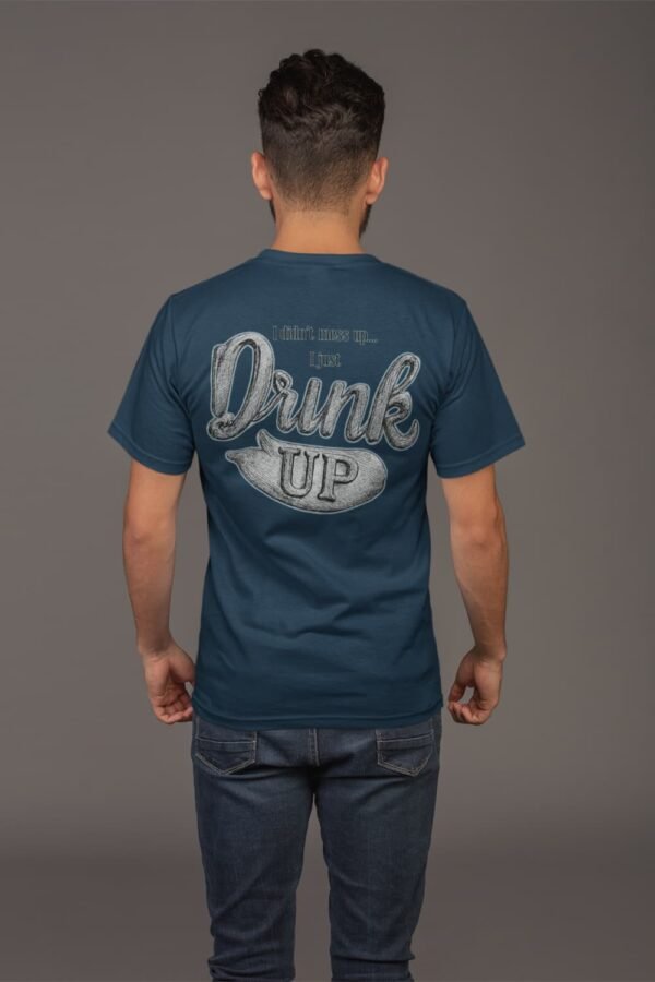 Men’s T-Shirt ,The Ultimate Funny Tee for Your Favorite Drinking Buddy (Large Back Design) Men's T-Shirt ,The Ultimate Funny Tee for Your Favorite Drinking Buddy (Large Back Design)