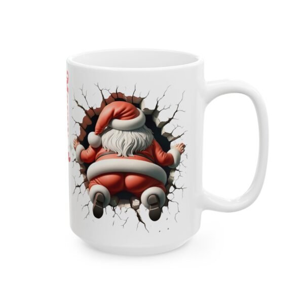 7135184083207330441_2048.jpeg Merry Christmas Santa Ceramic Mug, Festive Holiday Coffee Cup (15oz)