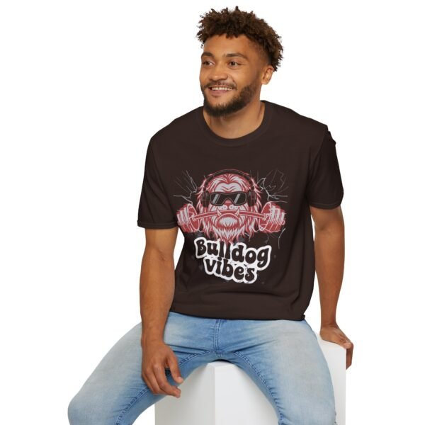 Men's Bulldog Vibes Graphic T-Shirt, Summer Tee