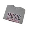 7399628337016011341_2048.jpeg Music Teacher Sweatshirt, Cozy Unisex Crewneck with Elegant Musical Design, Comfortable, Warm & Meaningful Gift for Educators