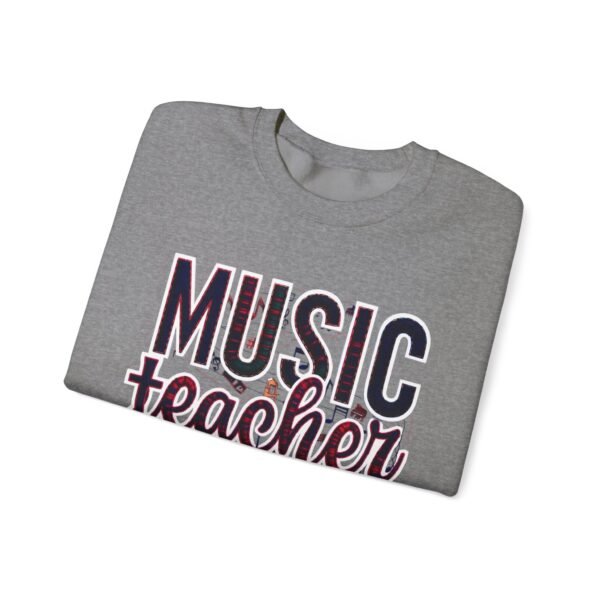 7399628337016011341_2048.jpeg Music Teacher Sweatshirt, Cozy Unisex Crewneck with Elegant Musical Design, Comfortable, Warm & Meaningful Gift for Educators