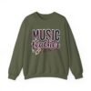 7916656393912236831_2048.jpeg Music Teacher Sweatshirt, Cozy Unisex Crewneck with Elegant Musical Design, Comfortable, Warm & Meaningful Gift for Educators
