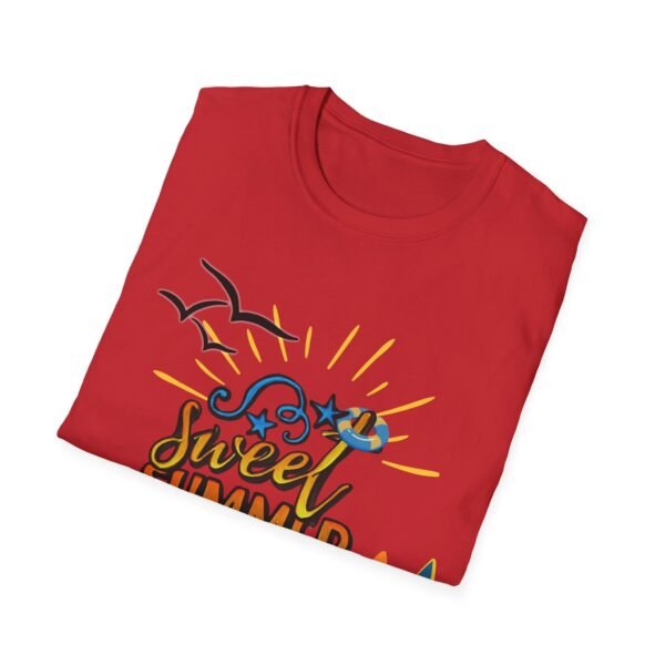 Unisex Sweet Summer Time T-Shirt,  Beach Surf Graphic Tee