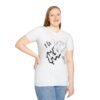 Feel the Beat. Live the Art, Music Graffiti Tee, Musical Note Street Art Unisex T-Shirt 8