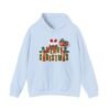 Cozy Christmas Hoodie with 3D Embroidery Effect, Warmth, Comfort, and Holiday Cheer in Every Stitch